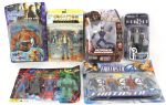 1970s-2000s MOC Action Figure & Rolled Poster Collection - Lot of 45 w/ Terminator, Buddy Holly Story, Wolverine & More