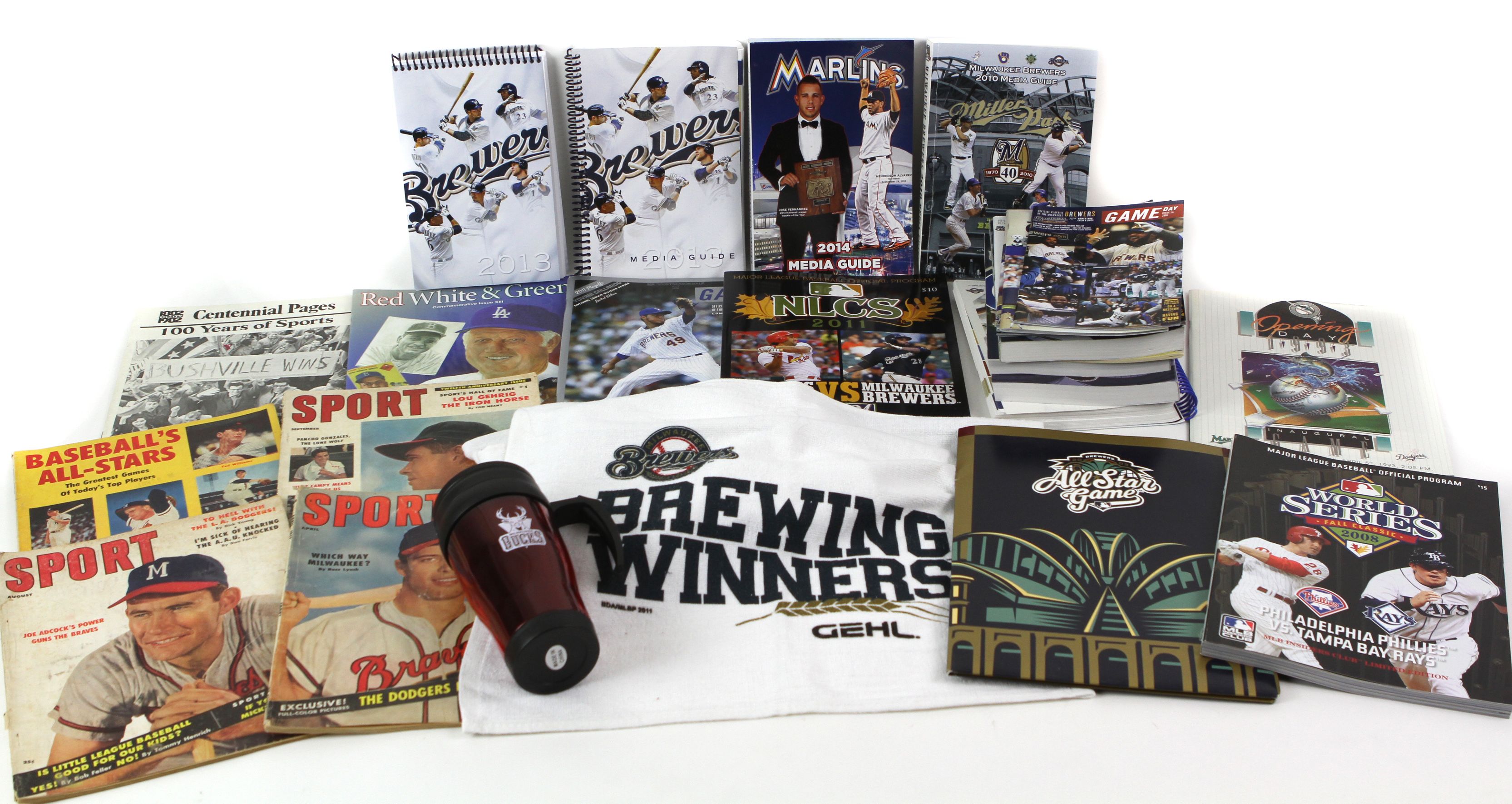 Lot Detail - 1980's-2000's Baseball Program Media Guides Publication ...
