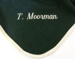 1950's Football Memorabilia Collection - Lot of w/ Game Used Helmet & 42 x 58 Blanket (MEARS LOA)