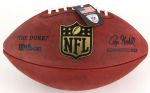 2009-13 Hakeem Nicks New York Giants Signed Football (Steiner)