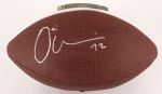 2008 Osi Umenyiora New York Giants Signed Super Bowl XLII Champions Football (JSA)