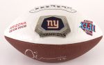 2008 Osi Umenyiora New York Giants Signed Super Bowl XLII Champions Football (JSA)