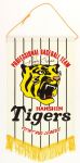 1983-88 Randy Bass Hanshin Tigers Signed 11" x 18" Team Flag (JSA)