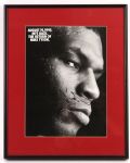 1995 Don King Boxing Promoter Signed 13" x 16" Framed Mike Tyson Fight Poster (JSA)