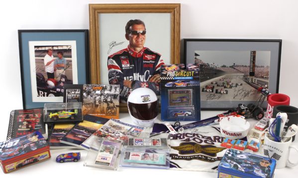 1970s-2000s Auto Racing Memorabilia Collection - Lot of 271 w/ Signed Items, Publications, Photos, Cars & More