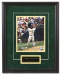 2000s Rickey Henderson Oakland Athletics Signed 16" x 20" Framed Display (JSA)