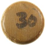 1977 Jackson Todd New York Mets Signed H&B Louisville Slugger Professional Model Game Used Bat (MEARS LOA/JSA)