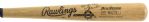 1989 Lee Mazzilli Mets/Blue Jays Signed Rawlings Adirondack Professional Model Game Used Bat (MEARS LOA)