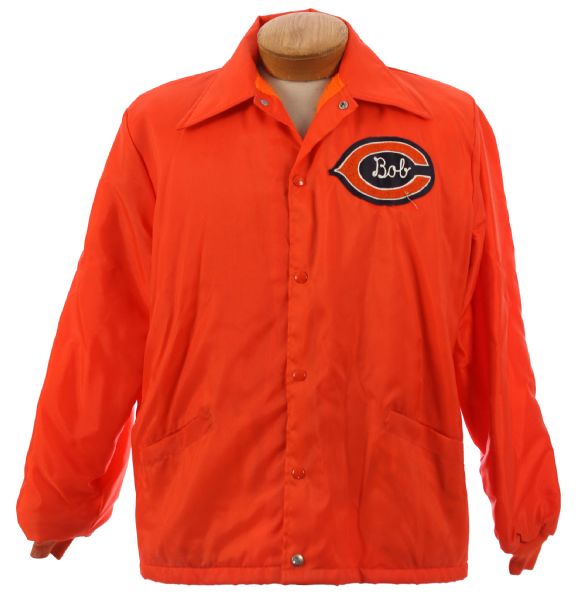 1970s Bob Rosenberg Chicago Bears Lined Nylon Official Scorers Jacket (MEARS LOA)