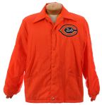 1970s Bob Rosenberg Chicago Bears Lined Nylon Official Scorers Jacket (MEARS LOA)