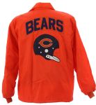 1970's Bob Rosenberg Chicago Bears Lined Nylon Official Scorer's Jacket (MEARS LOA)