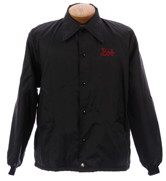 1970s Bob Rosenberg Chicago Blackhawks Lined Nylon Official Scorers Jacket (MEARS LOA)