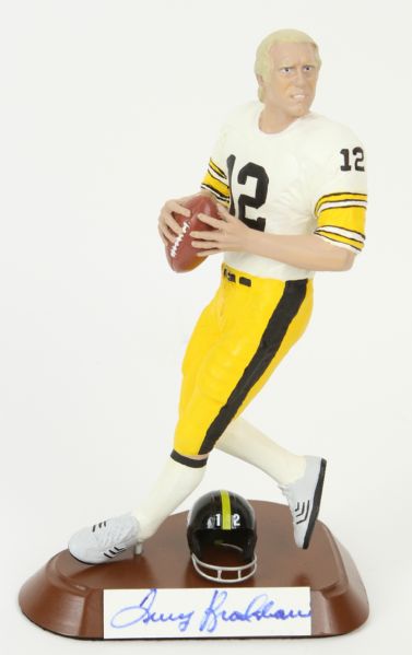1991 Terry Bradshaw Pittsburgh Pirates 10" Salvino Away Figure w/ Signed Cut (Salvino COA) 387A/1000