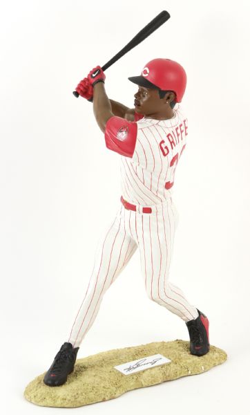 2000 Ken Griffey Jr. Cincinnati Reds 16" Samac Figure w/ Signed Cut (Samac COA) 49/100