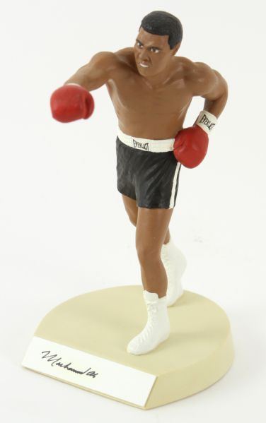 1990 Muhammad Ali "The Greatest" 9" Salvino Sports Legends Figure w/ Signed Cut (Salvino COA)