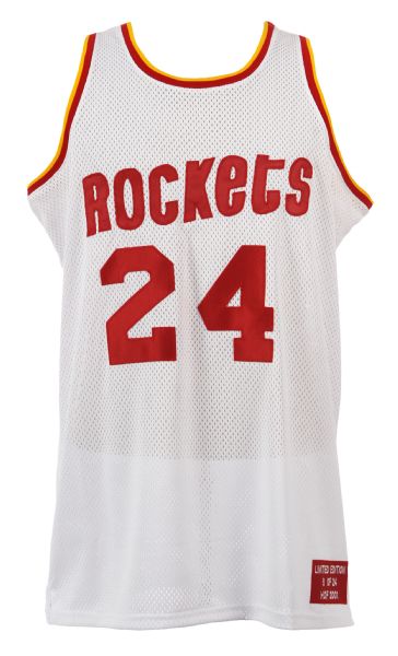 2001 Moses Malone Houston Rockets Signed Limited Edition Jersey (JSA) 8/24