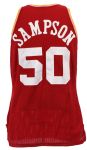 1983-87 Ralph Sampson Houston Rockets Game Worn Road Jersey (MEARS LOA)