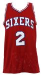 2000s Moses Malone Philadelphia 76ers Signed Jersey (JSA)