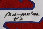 2000's Moses Malone Philadelphia 76ers Signed Jersey (JSA)