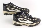 1990s-2000s Sammy Sosa Chicago Cubs Signed Game Worn Fila Turf Shoes (MEARS LOA/JSA)