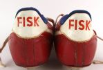 1980's Carlton Fisk Chicago White Sox Signed Game Worn Nike Cleats (MEARS LOA/JSA)