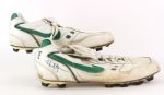 1990s Mark McGwire Oakland Athletics Signed Game Worn Nike Cleats (MEARS LOA)