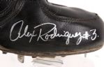 1994-95 Alex Rodriguez Seattle Mariners Signed Game Worn Nike Cleats (MEARS LOA/JSA)