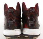2004 Manny Ramirez Boston Red Sox Game Worn Cleats & Signed Game Worn Cap - Lot of 2 (MEARS LOA/JSA)