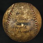 1929 (April 28) St. Louis Cardinals Pittsburgh Pirates ONL Heydler Sportsman's Park Game Used Baseball (MEARS LOA)