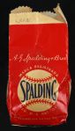 1954-60 Del Crandall Milwaukee Braves Signed ONL Giles Wrigley Field Game Used Home Run Baseball w/ Origianl Spalding Bag (MEARS LOA/JSA)