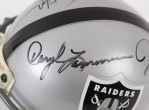 1990's Ken Stabler George Blanda Jim Plunkett Daryle Lamonica Oakland Raiders Signed Mini Helmet (JSA)