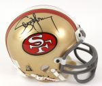 1990s Steve Young San Francisco 49ers Signed Mini Helmet (JSA)