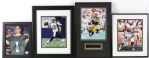 1980's-2000's Signed Football Framed Photo/Display Collection - Lot of 22 w/ Red Grange, Bart Starr, Joe Namath, Mike Ditka, Aaron Rodgers & More (JSA)