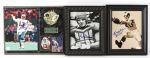1980's-2000's Signed Football Framed Photo/Display Collection - Lot of 22 w/ Red Grange, Bart Starr, Joe Namath, Mike Ditka, Aaron Rodgers & More (JSA)