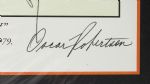 1995 Oscar Robertson Milwaukee Bucks Signed 15 x 24 Career Achievements Lithograph - Lot of 3 (JSA)