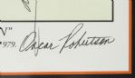 1995 Oscar Robertson Milwaukee Bucks Signed 15 x 24 Career Achievements Lithograph - Lot of 3 (JSA)