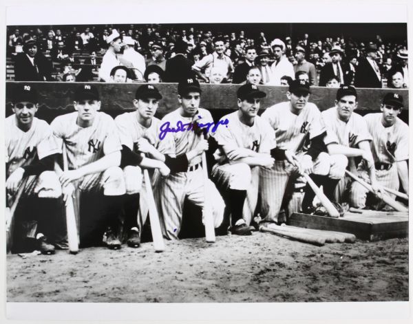 1990s Joe DiMaggio New York Yankees Signed 11" x 14" Photo (JSA)