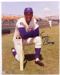 1990s Ernie Banks Chicago Cubs Signed 8" x 10" Photo (JSA)