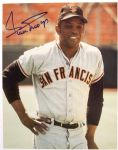 1980s Willie Mays San Francisco Giants Signed 8" x 10" Photo (JSA)