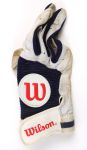 1980s Carlton Fisk Chicago White Sox Signed Game Worn Batting Glove (MEARS LOA/JSA)