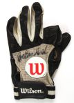 1990s Carlton Fisk Chicago White Sox Signed Game Worn Batting Glove (MEARS LOA/JSA)