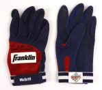 1993-97 Fred McGriff Atlanta Braves Signed Game Worn Batting Gloves (MEARS LOA/JSA)