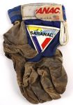1986-90 Fred McGriff Toronto Blue Jays Signed Game Worn Batting Glove (MEARS LOA/JSA)