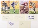 1920's-2000's Football Baseball Memorabilia Collection - Lot of 99 w/ HOF Signatures, Publications & More  (JSA)