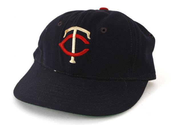 1962 circa Harmon Killebrew Minnesota Twins Game Worn Cap (MEARS LOA)