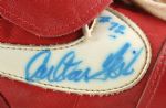 1980's Carlton Fisk Chicago White Sox Signed Game Worn Nike Cleats (MEARS LOA/JSA)