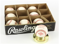 1992 Rawlings Official World Series Baseball Collection - Lot of 9 Unused