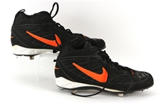 2004 Rafael Palmeiro Baltimore Orioles Signed Game Worn Nike Cleats (MEARS LOA/JSA)