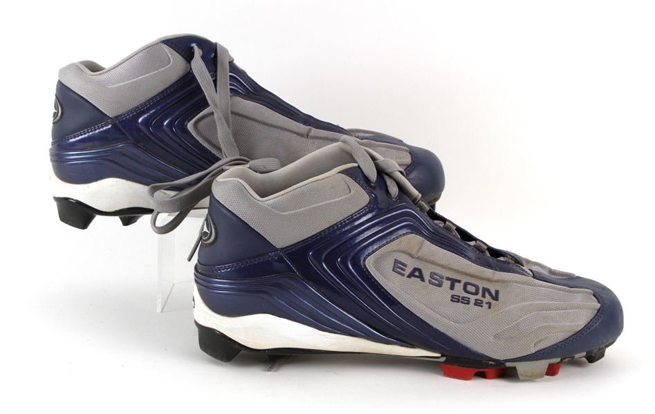 2004 Sammy Sosa Chicago Cubs Game Worn Easton Cleats (MEARS LOA)