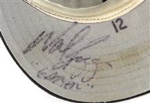 1999 Wade Boggs Tampa Bay Devil Rays Signed Game Worn Cap (MEARS LOA/JSA)